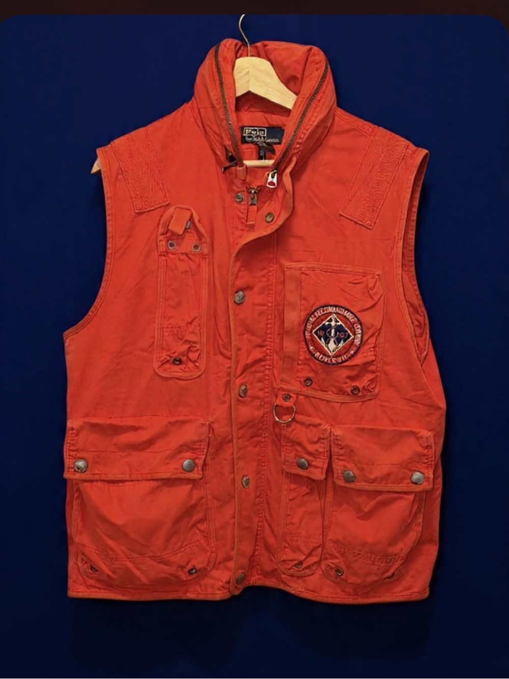 vintage Polo Ralph Lauren Reconnaissance Company tactical utility cargo vest